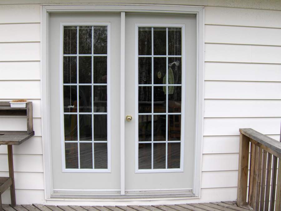 French Doors with Screens